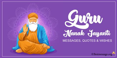 Guru Nanak Jayanti 2024 wishes, Gurpurab Messages, Quotes