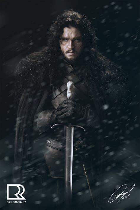 ArtStation | Jon snow, Digital painting, Game of thrones art