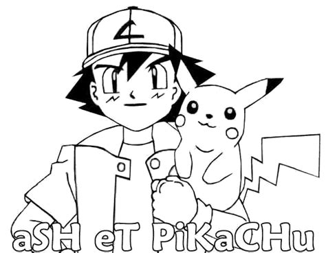 Pikachu With Hat Coloring Pages at GetColorings.com | Free printable ...