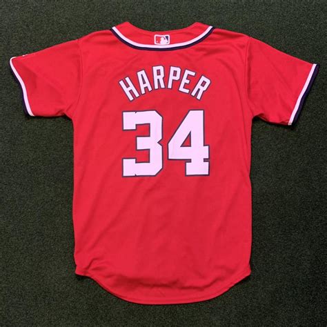 Bryce Harper Washington Nationals MLB Jersey Good... - Depop