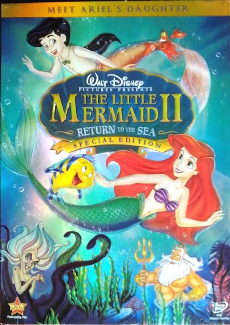 The Little Mermaid 2 Return To The Sea: Special Edition (DVD) Ships First Class - DVD, HD DVD ...