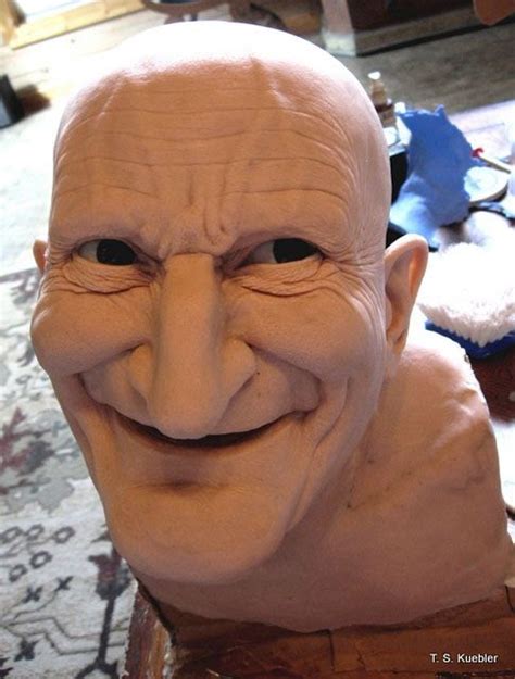 Creepy old man (clay) | Sweet art | Pinterest | Old mans, Clay and Creepy old man