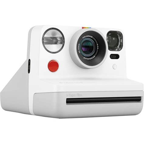 Polaroid Now Instant Film Camera (White) – Auckland Camera Centre