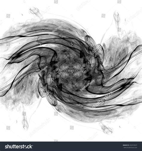 Art Of Black Smoke Background Stock Photo 292910537 : Shutterstock