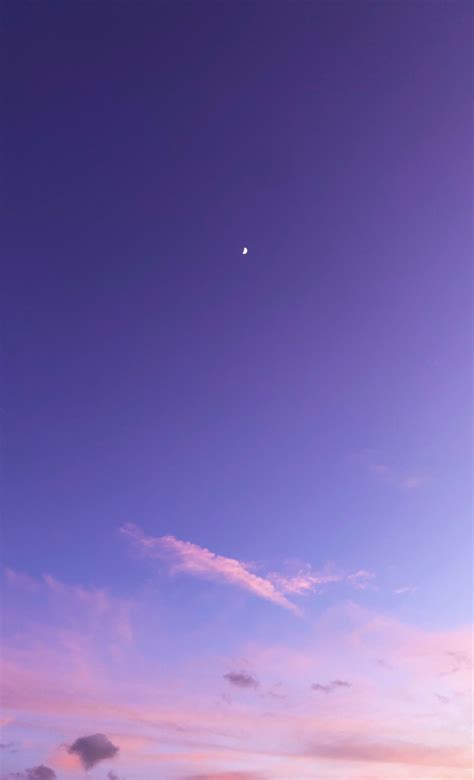 DREAMY SKY☁️ | Sky aesthetic, Sunset iphone wallpaper, Purple sky