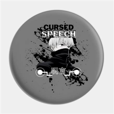 Jujutsu Kaisen Toge Inumaki Cursed Speech - Toge Inumaki Jujutsu Kaisen - Pin | TeePublic