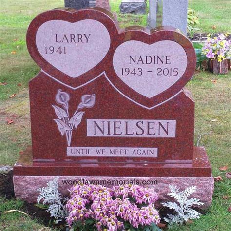 Double Headstone Designs