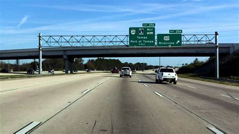 Interstate 75 - Florida (Exits 250 to 256) northbound - YouTube