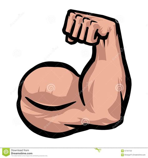 Cartoon Muscle Arm Clipart | Free download on ClipArtMag