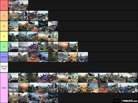 Black Ops 2 MultiPlayer Maps Tier List Maker - TierLists.com