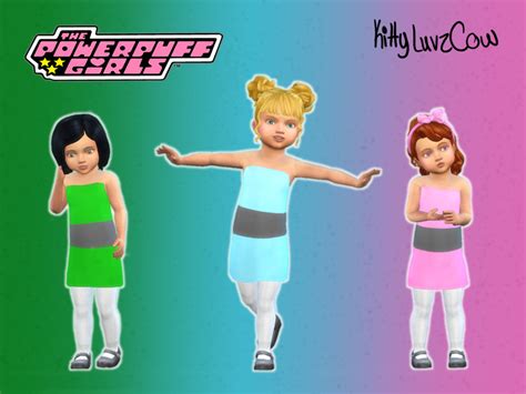 The Sims Resource - PowerPuff Girls Dress