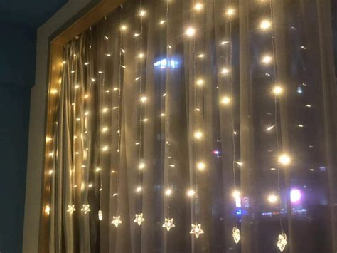 TOFU Fairy Light, 100 LED Window Curtain Lights Plug in String Lights ...