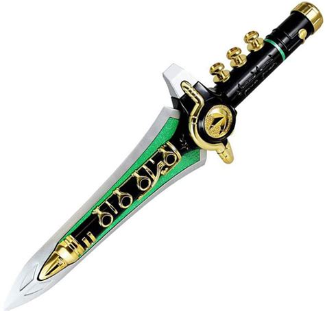 Power Rangers Mighty Morphin Legacy Green Dragon Dagger 11 Roleplay Toy ...