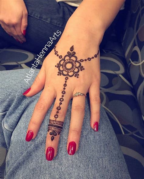 Easy Mehndi Tattoo Designs For Hands - Designs Mehndi Hands Simple ...