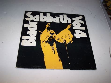 popsike.com - LP BLACK SABBATH BLACK SABBATH VOL4 **EXC VINYL** 149 ...