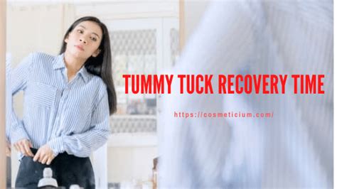 Tummy Tuck Surgery Recovery Time | Cosmeticium