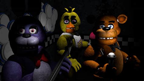 F Naf 1 Animatronics Stage