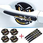 Car Door Bowl Handle Sticker Car Door Anti-collision Strip Black Cat Eye Transparent Cat Eye - Temu