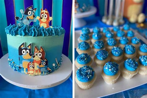 Bluey birthday cake – Artofit