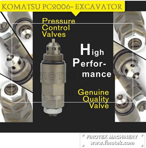 Komatsu Excavator Control Valve | Pressure Control Valve