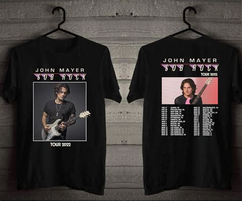 John Mayer Sob Rock Tour Unisex T-Shirt - Teeruto