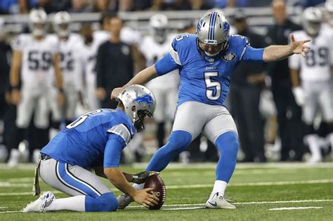 Detroit Lions' Matt Prater misses practice with illness; Larry Warford ...