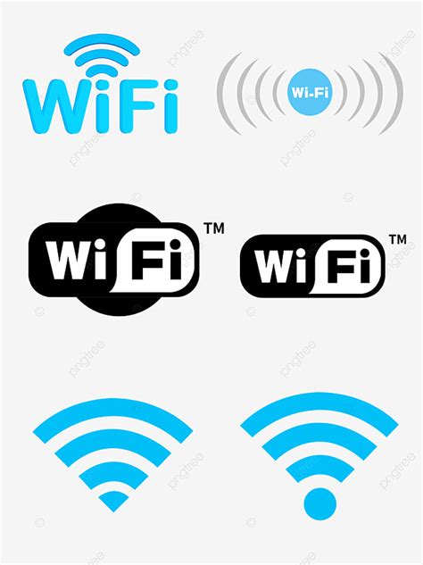 Blue Wifi PNG, Vector, PSD, and Clipart With Transparent Background for ...