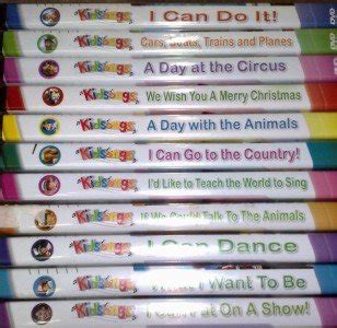 PBS KIDSONGS Set of 11 DVD 110-Songs Authentic Sealed!