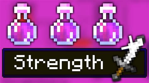 How to make a Potion of Strength in Minecraft - YouTube