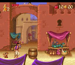 Play Aladdin, Disney's for SNES Online ~ OldGames.sk