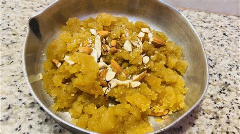 Eid Dawat Suji Ka Halwa-Only 3 ingredients 2 minutes recipe Rawa Halwa ...