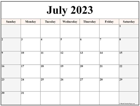 free printable calendar july 2023 printable calendar 2023 - july 2023 ...