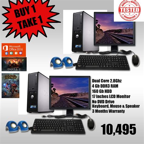 Dell 780 2.8Ghz Computer Set BUY 1 Take 1 (Seller Refurbished) | Lazada PH