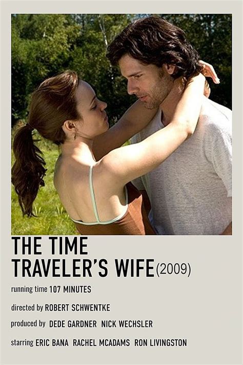 The Time Traveler's Wife Movie Poster | The time traveler's wife, Romance movie poster, Good ...