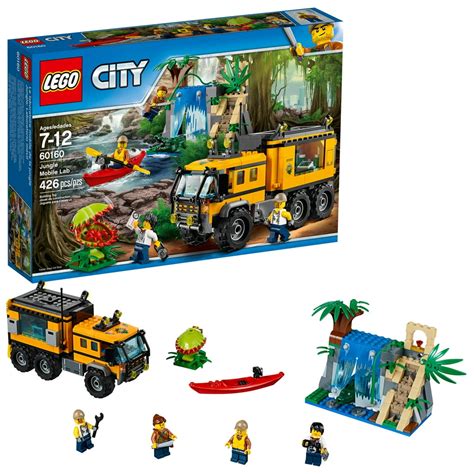 LEGO City Jungle Explorers Jungle Mobile Lab 60160 - Walmart.com - Walmart.com