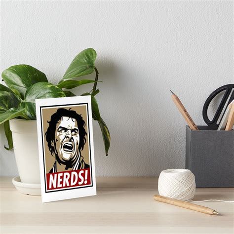 "Ogre Nerds!" Art Board Print for Sale by VectorArtGuy | Redbubble