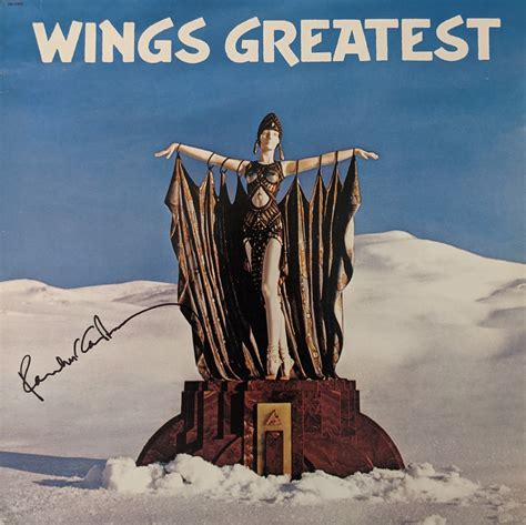 Wings Greatest Paul Mccartney Signed Album - Etsy