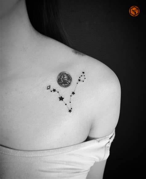 Constellation of Pisces Tattoo | Tattoos for guys, Pisces tattoo ...