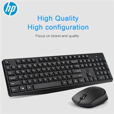 HP CS10 Wireless Keyboard Mouse Combo Set – Black - Mombasa Computers