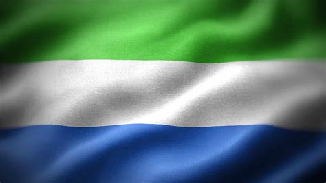 Green, White, and Blue Flag: Sierra Leone Flag History, Meaning, and Symbolism - A-Z Animals