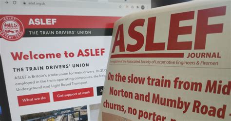 ASLEF journal and website - TUC Digital Lab