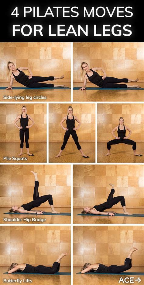 Four Pilates Moves for Lean Legs #corepilates in 2020 (With images ...