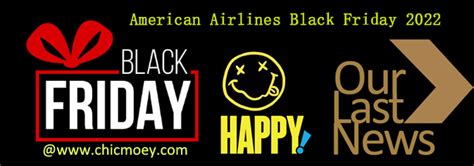 American Airlines Black Friday 2022 Beauty Deals & Sales | Chic moeY