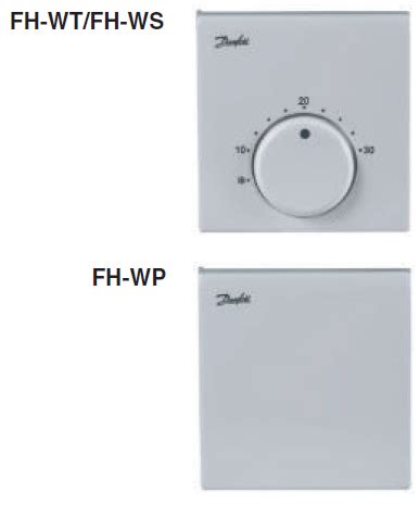 Danfoss FH-WT Room Thermostat Installation Guide - thermostat.guide