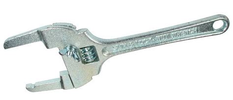 ADJUSTABLE SPUD WRENCH | Plumbing tools, Wrench, Adjustable