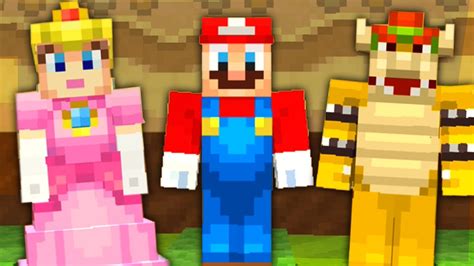 Minecraft for Nintendo Switch - All Super Mario Skins – Aaronitmar - YouTube