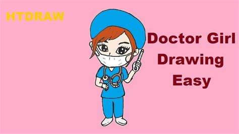 How to draw a doctor easy | Draw so cute for beginners