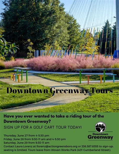 Downtown Greenway Golf Cart Tours - Downtown GreenwayDowntown Greenway