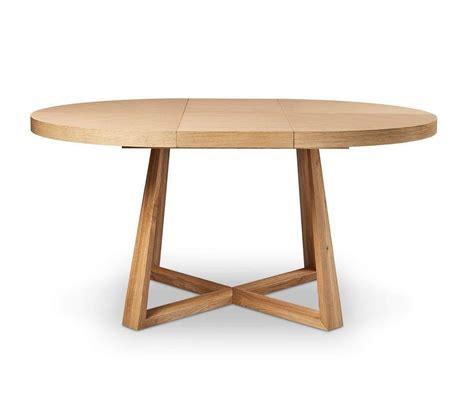 Oliver Round Extension Dining Table - Scandinavian Designs