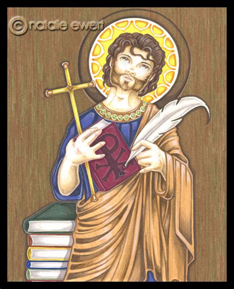 St Justin Martyr Icon by natamon on DeviantArt